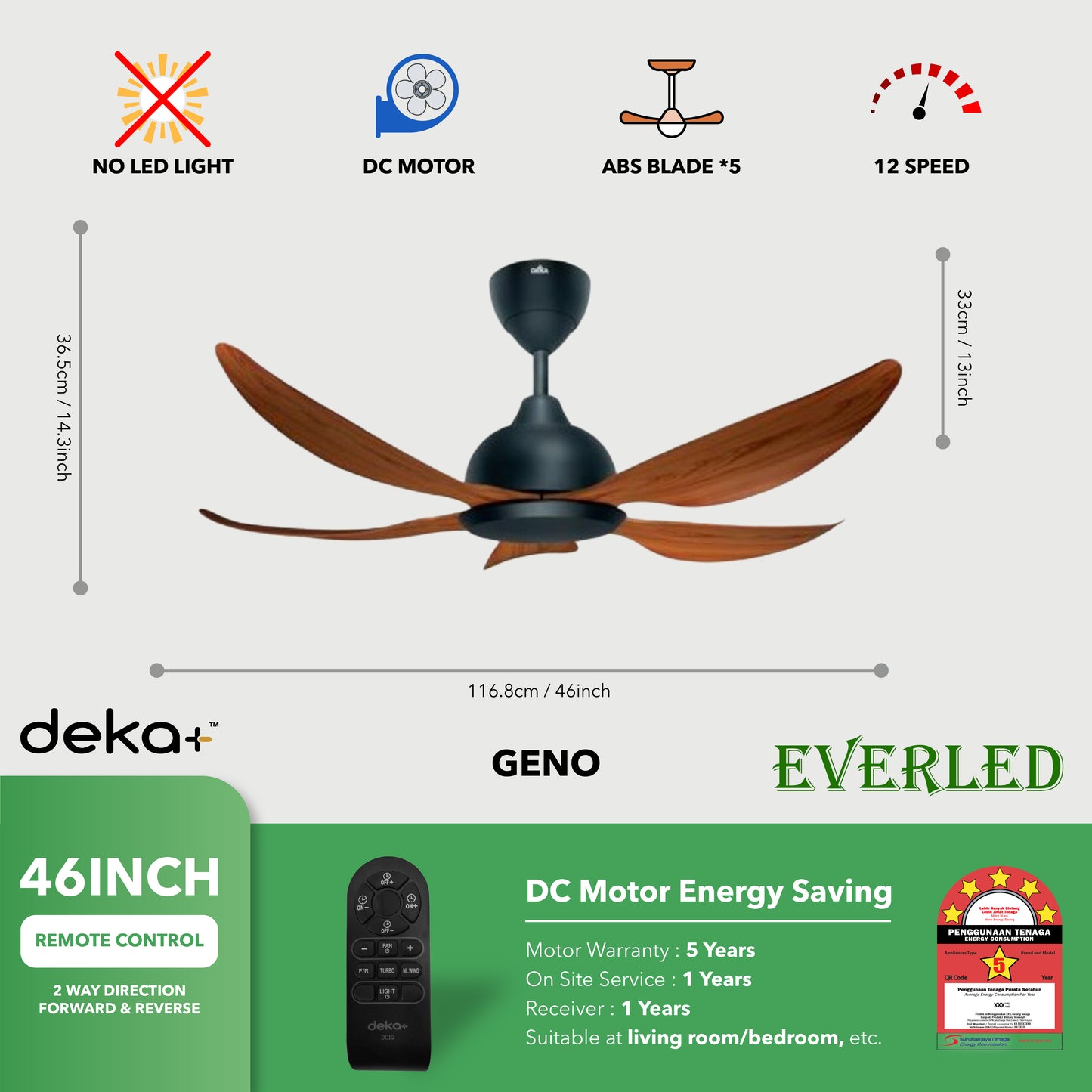 DEKA GENO 46" & 54"