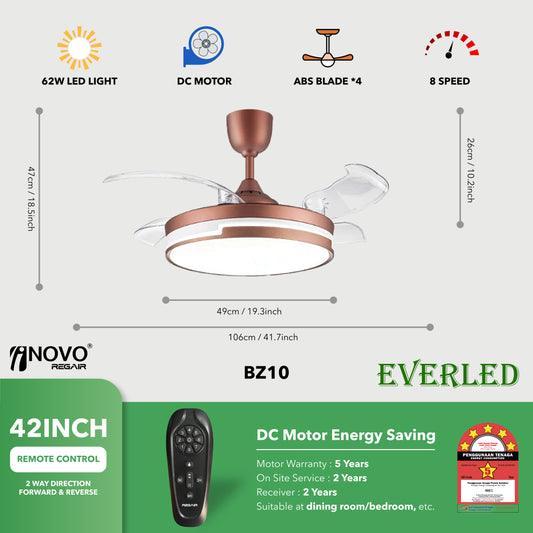 REGAIR INOVO BZ10 MD01 MD22 42"