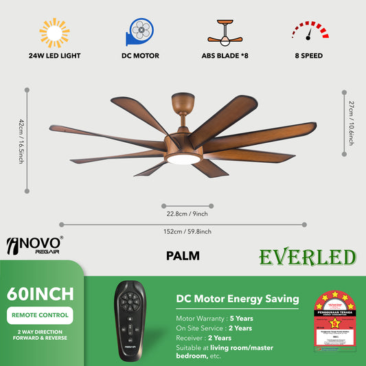 REGAIR INOVO PALM 60"