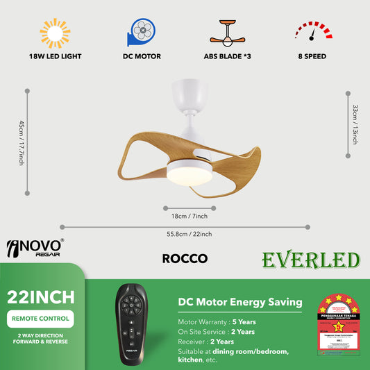 REGAIR INOVO ROCCO 22"