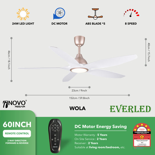 REGAIR INOVO WOLA 56"
