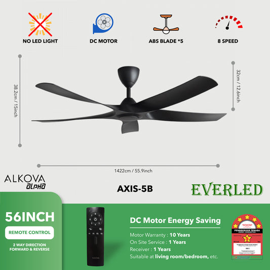 ALPHA ALKOVA AXIS-5B 56"