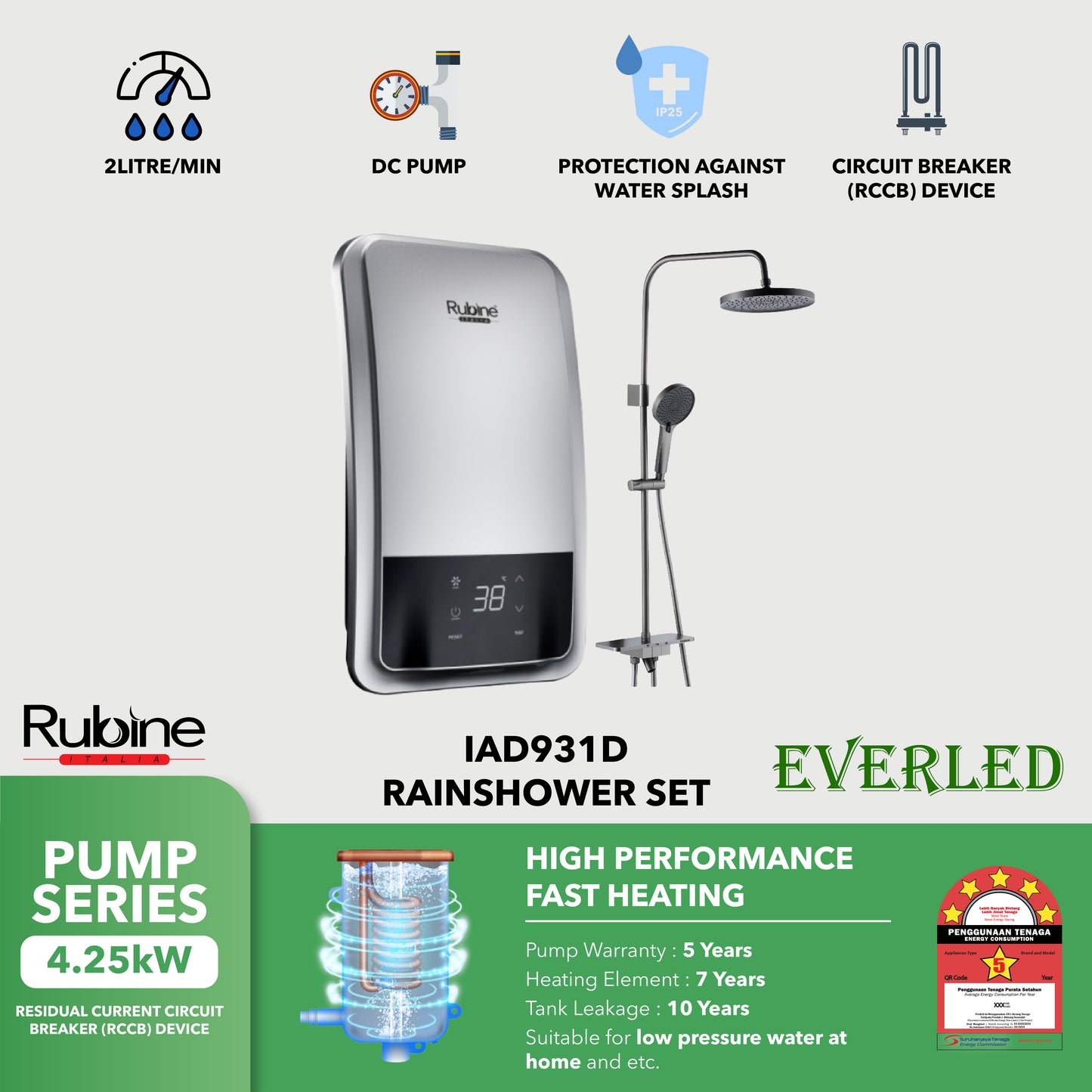 RUBINE IAD931D RS