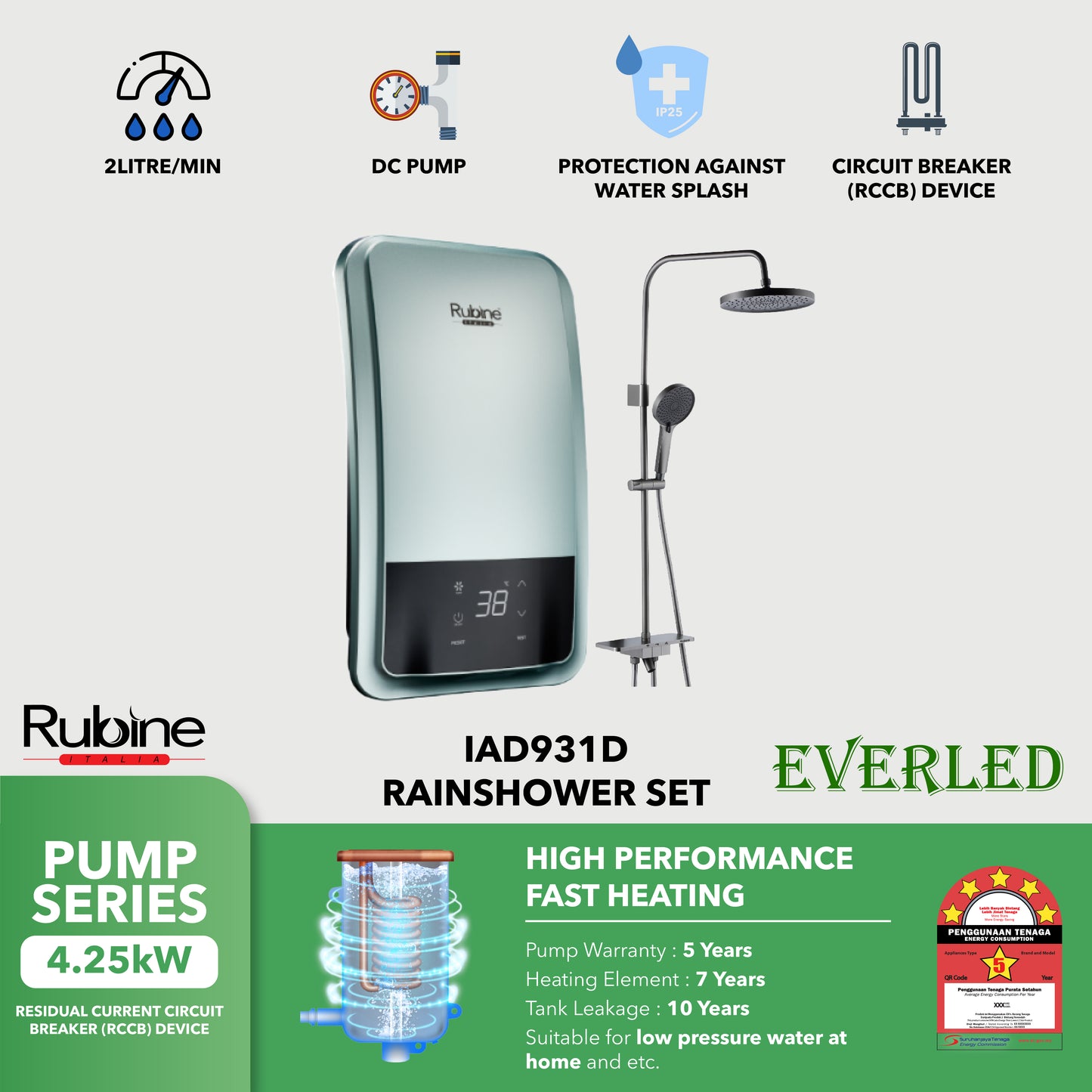 RUBINE IAD931D RS