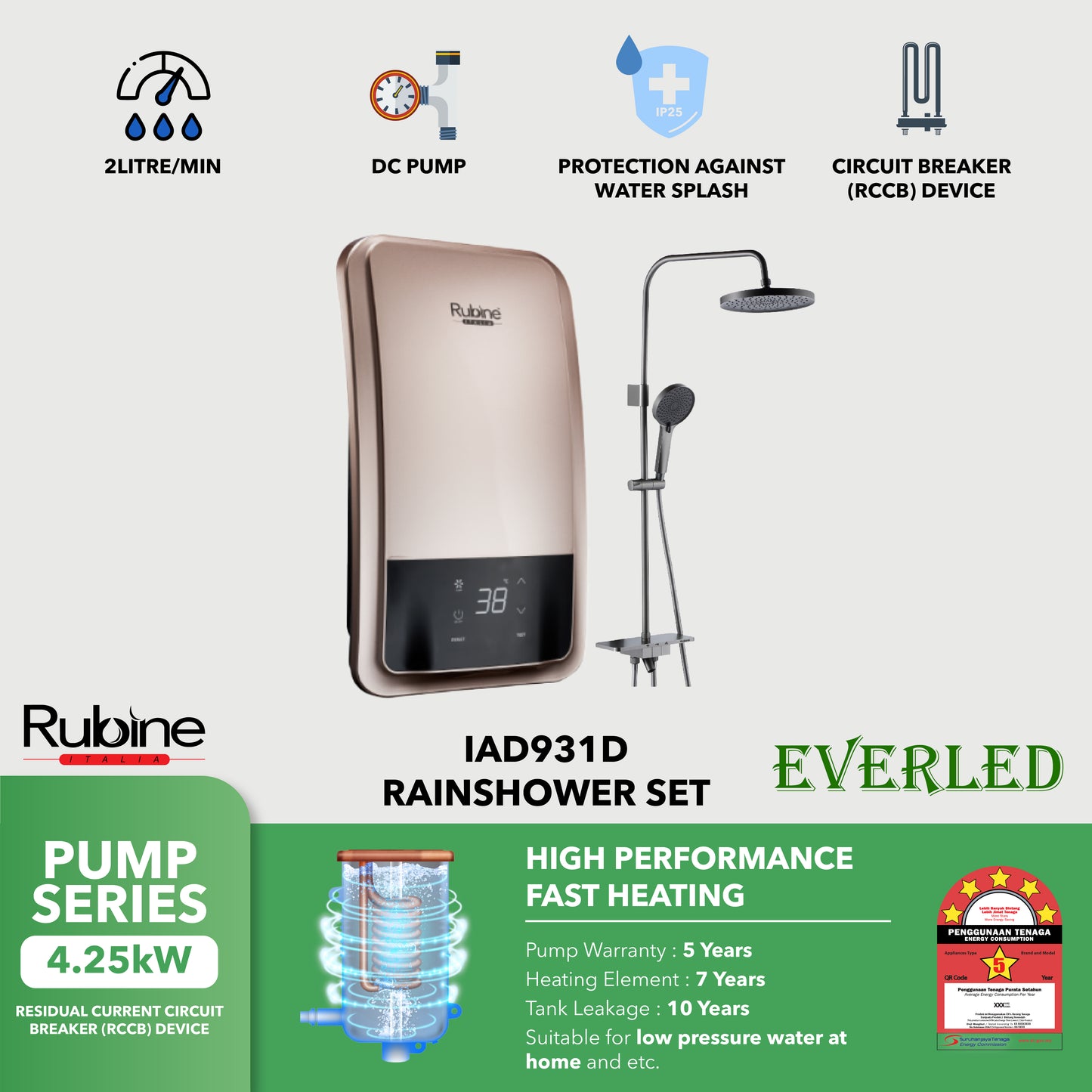 RUBINE IAD931D RS